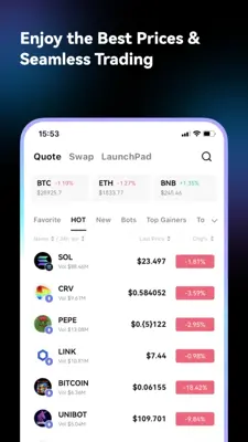 Bitget Wallet (Formerly known as BitKeep) android App screenshot 2